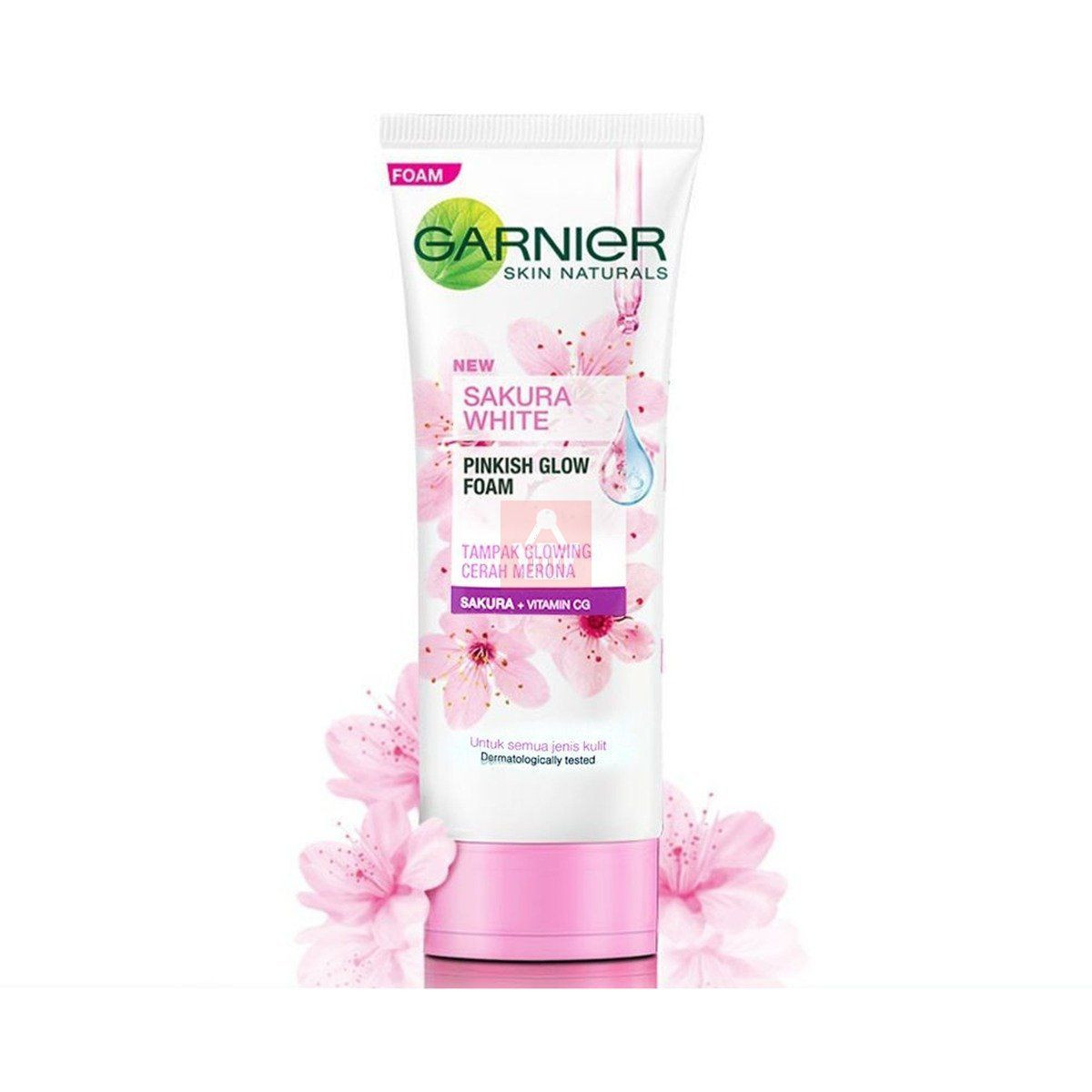 Garnier Sakura White Pinkish Glow Facial Foam - 100ml (Indonesia)