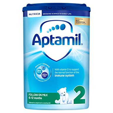 Aptamil 2 Follow On Baby Milk Formula (6-12 Months) - 800g (U.K)
