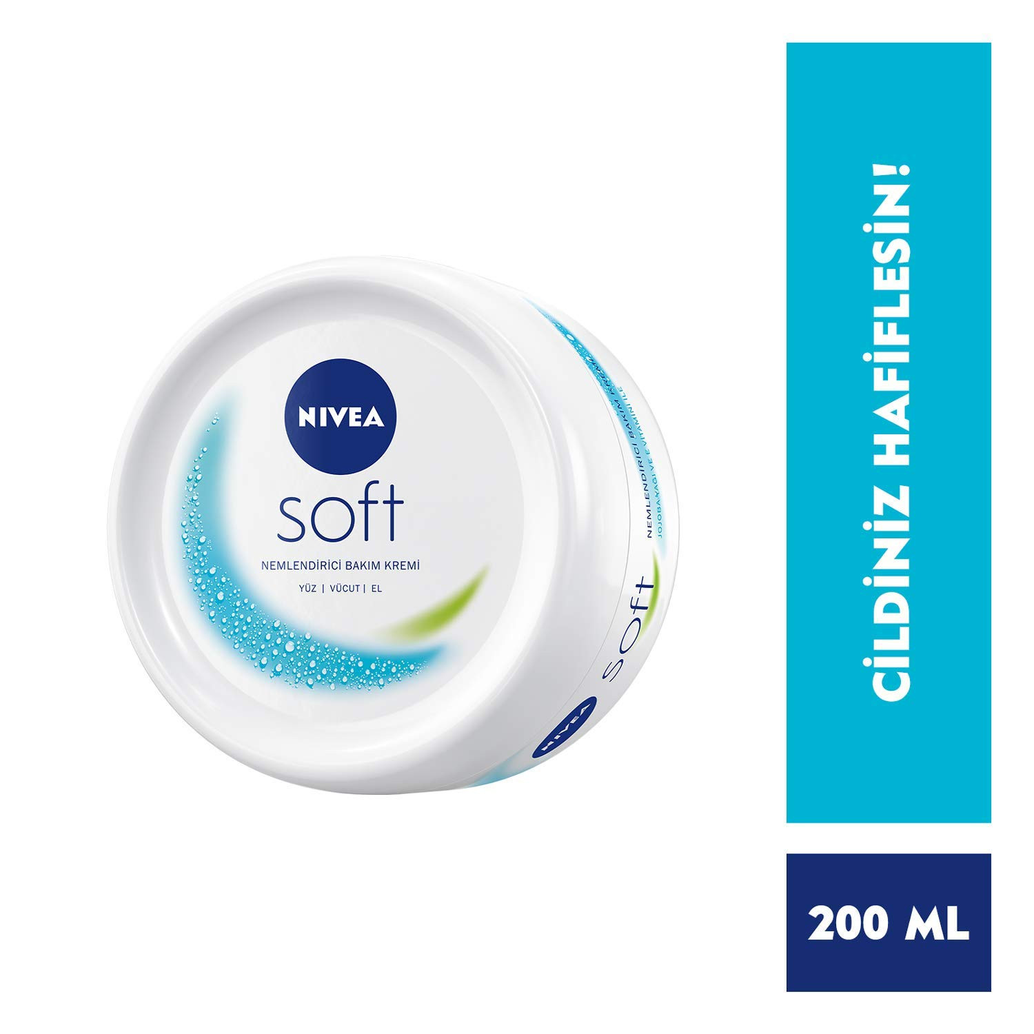 Nivea Soft Nemlendirici Bakim Kremi - 200ml (Germany)