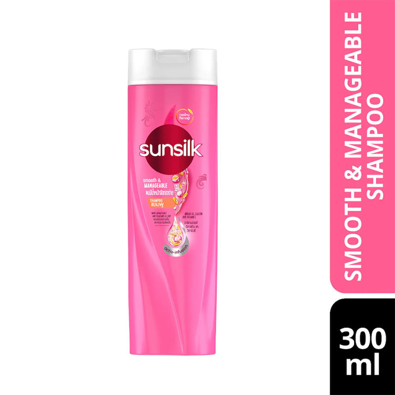 Sunsilk Smooth & Manageable Shampoo 300ml Thailand
