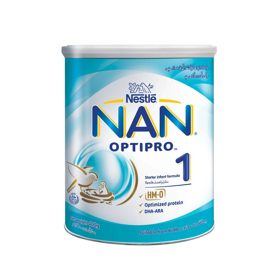 Nestle NAN 1 Optipro Baby Milk Lifelong Health (0 to 6 month) - 400g (BD)