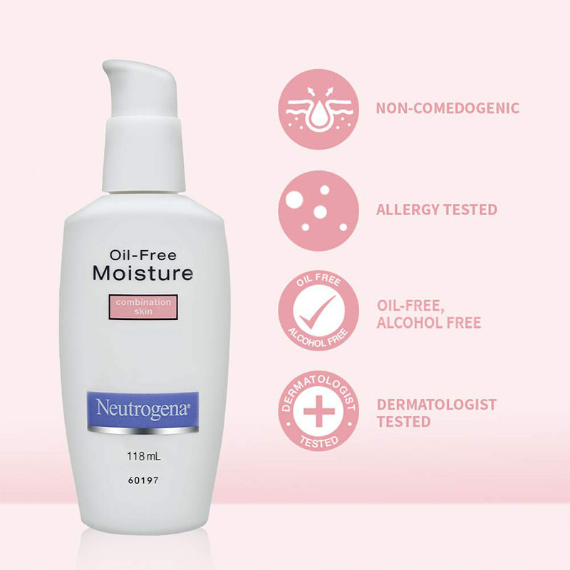 Neutrogena Oil Free Ultra Gentle Facial Moisturizer - 118ml (USA)