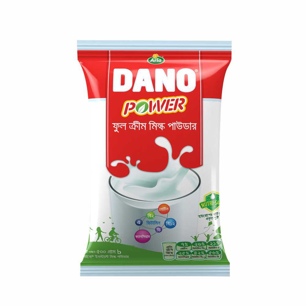 Dano Full Cream Milk Powder Poly - 1kg (BD)