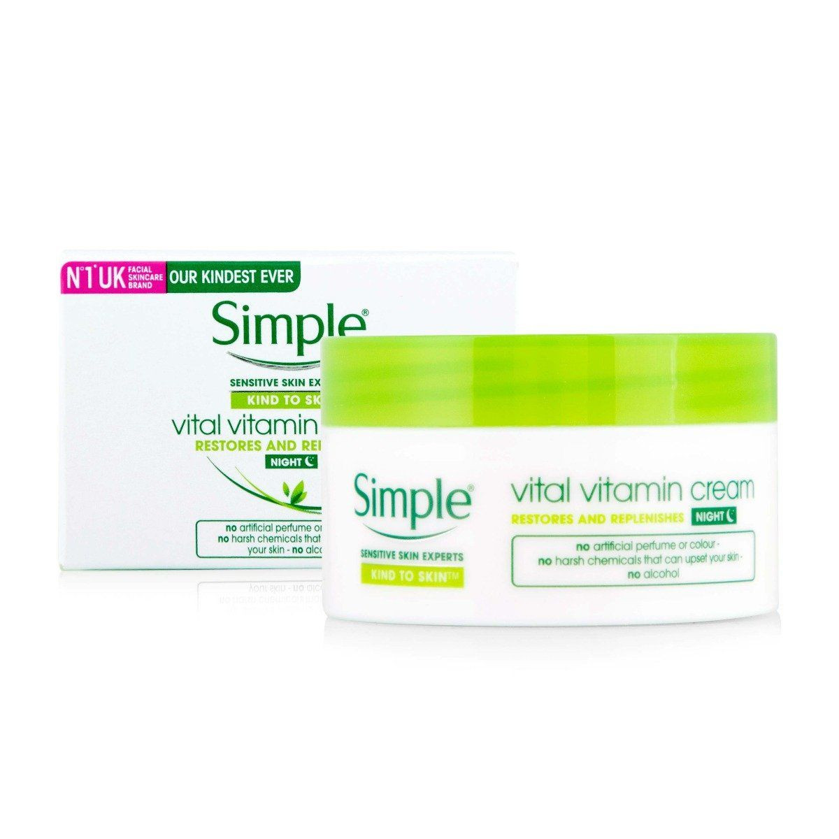 Simple Kind to Skin Vital Vitamin Night Cream - 50ml (EU)