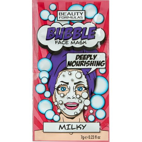 Beauty Formulas Bubble Face Mask Milky - 7g
