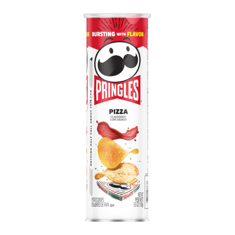 Pringles Pizza Flavored 158G (USA)