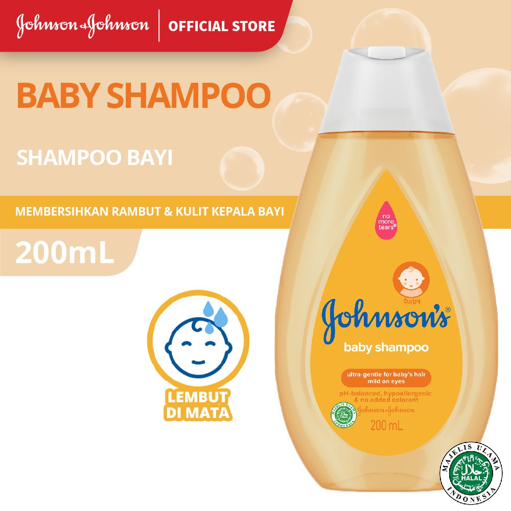 Johnsons Baby Shampoo Ultra Gentle for Baby Hair Mild- 200ml (Indonesia) Wholesale Product
