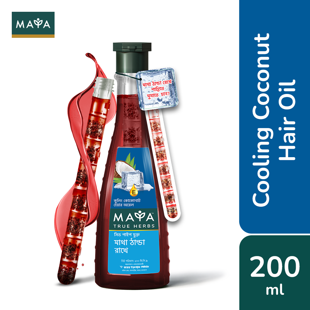 MAYA True Herbs Cooling Coconut Hair Oil 200ml