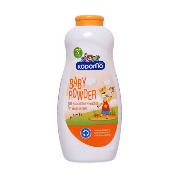 Kodomo Baby Powder Natural Soft Protection 400G 3Y+ (Thailand)
