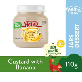 Heinz Custard with Banana 6 Months - 110g (Australia)