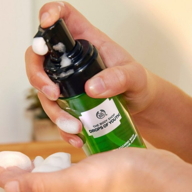 The Body Shop Drops of Youth Gentle Foaming Wash- 150ml (U.K)