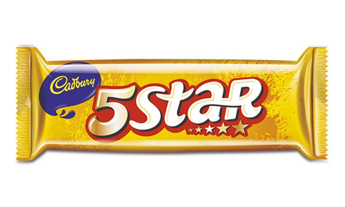 Cadbury 5 Star Chocolate 40pcs box