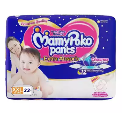 MamyPoko Pants Baby Diaper Extra Absorb (15-25kg) XXL26