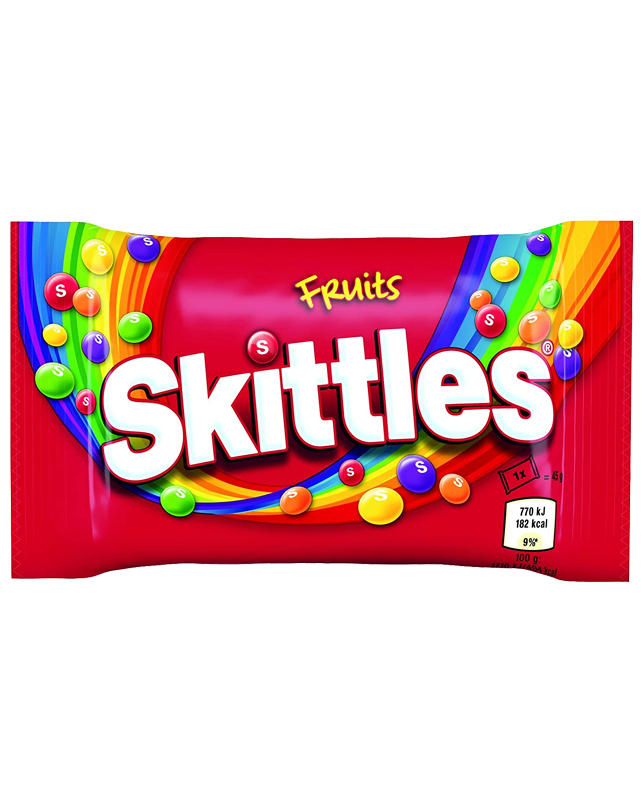 Skittles Fruits Chocolate - 45g (Imported from U.K)