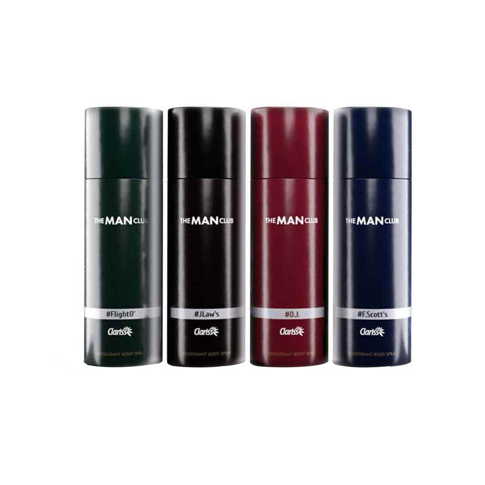 Clariss The Man Club Deo Body Spray #D.J. - 175ml (UAE)