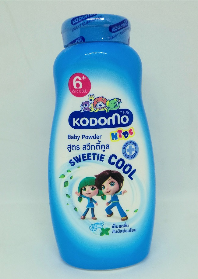 Kodomo Baby Powder Sweetie Cool 6Y+ for Kids - 180g (Thailand)
