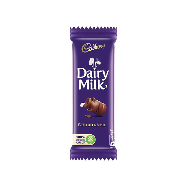 Indian Cadbury Dairy Milk Chocolate 20rs 40 pcs