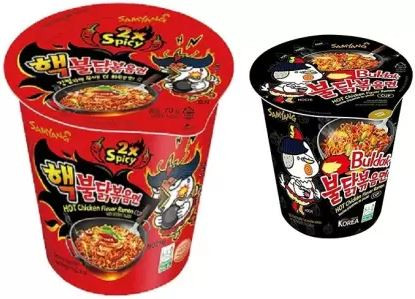 Samyang Hot Chicken Cheese Ramen Noodles Cup - 70g (Korea)